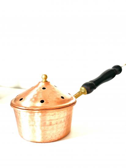 Copper Incense Burner |  Incense Drizzle Bowl