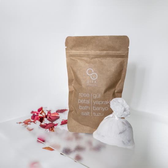 Rose Petal Bath Salt  | For Sılky Skin